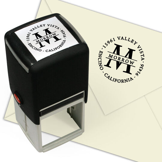 Morrow Self-Inking Stamper